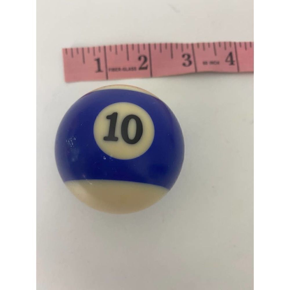 Single Replacement Pool Ball Billiard Ball - Number 10 - Picture 2 of 2
